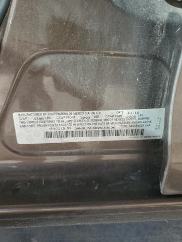 3VWML7AJ4BM643506 - 2011 VOLKSWAGEN JETTA TDI BROWN photo 13