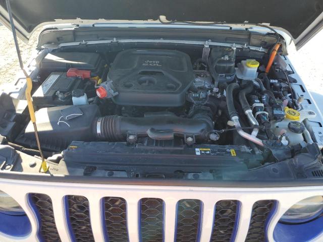 1C4JJXP62MW677073 - 2021 JEEP WRANGLER U SAHARA 4XE WHITE photo 11