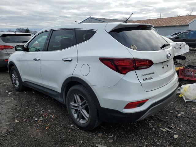 5NMZT3LB4JH073449 - 2018 HYUNDAI SANTA FE S WHITE photo 2