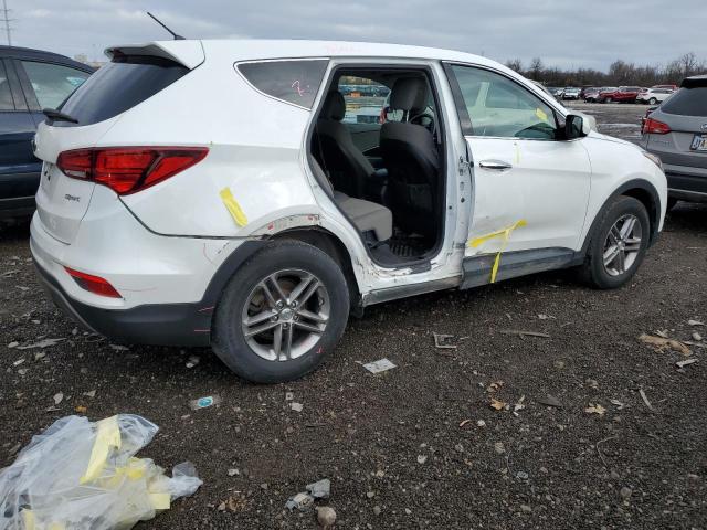 5NMZT3LB4JH073449 - 2018 HYUNDAI SANTA FE S WHITE photo 3