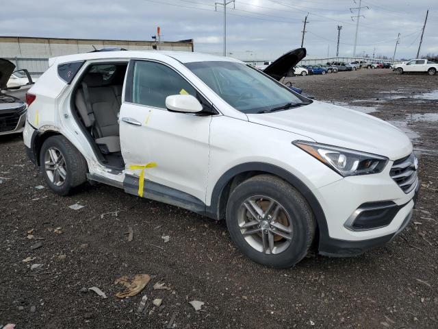 5NMZT3LB4JH073449 - 2018 HYUNDAI SANTA FE S WHITE photo 4