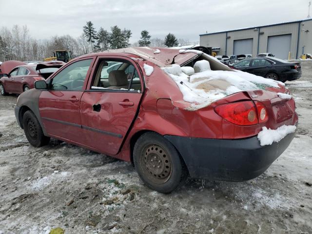 2T1BR32E27C821559 - 2007 TOYOTA COROLLA CE RED photo 2