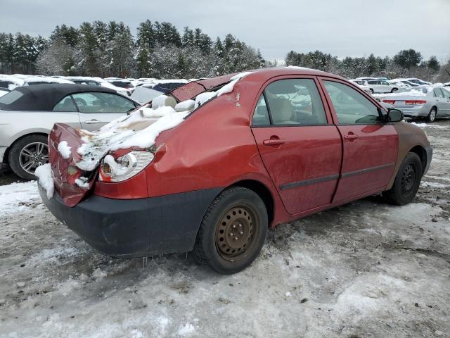 2T1BR32E27C821559 - 2007 TOYOTA COROLLA CE RED photo 3