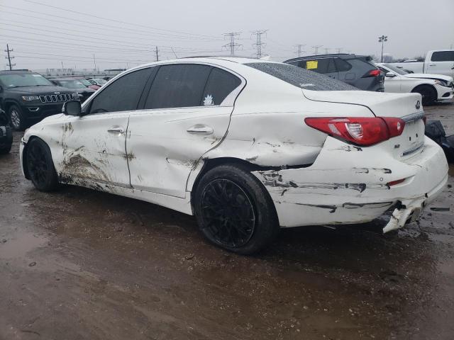 JN1BV7AR8EM684380 - 2014 INFINITI Q50 BASE WHITE photo 2