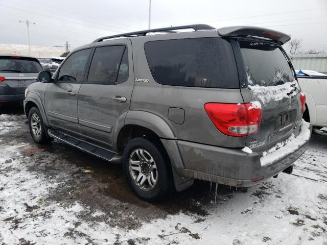 5TDBT48A95S250720 - 2005 TOYOTA SEQUOIA LIMITED GRAY photo 2
