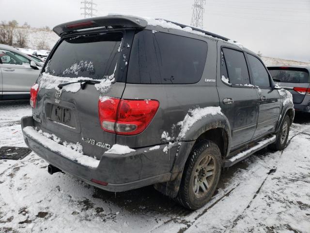 5TDBT48A95S250720 - 2005 TOYOTA SEQUOIA LIMITED GRAY photo 3