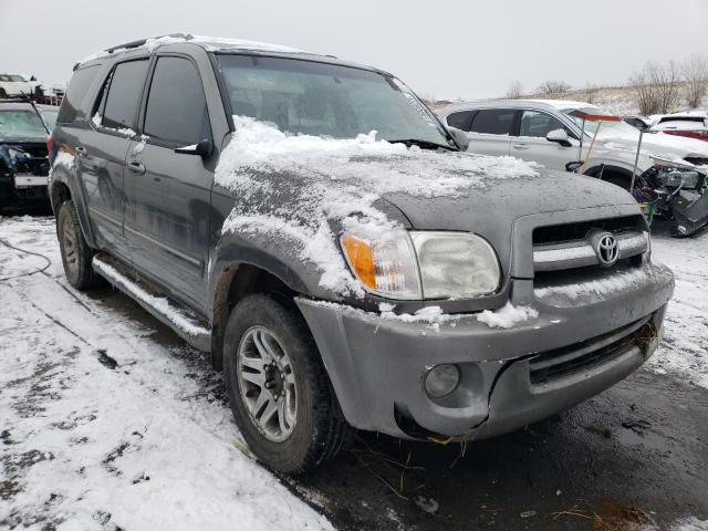 5TDBT48A95S250720 - 2005 TOYOTA SEQUOIA LIMITED GRAY photo 4