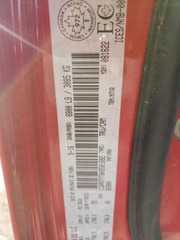 1C6RR7YT8HS501682 - 2017 RAM 1500 REBEL RED photo 13