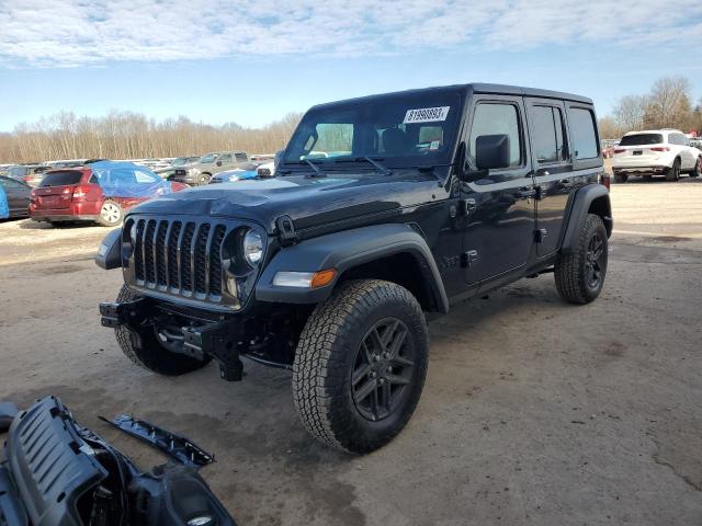 1C4PJXDN3RW104423 - 2024 JEEP WRANGLER SPORT BLACK photo 1