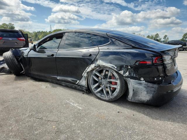 5YJSA1E68PF517812 - 2023 TESLA MODEL S შავი ფოტო 2