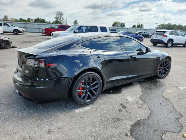 5YJSA1E68PF517812 - 2023 TESLA MODEL S შავი ფოტო 3