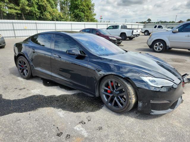 5YJSA1E68PF517812 - 2023 TESLA MODEL S შავი ფოტო 4