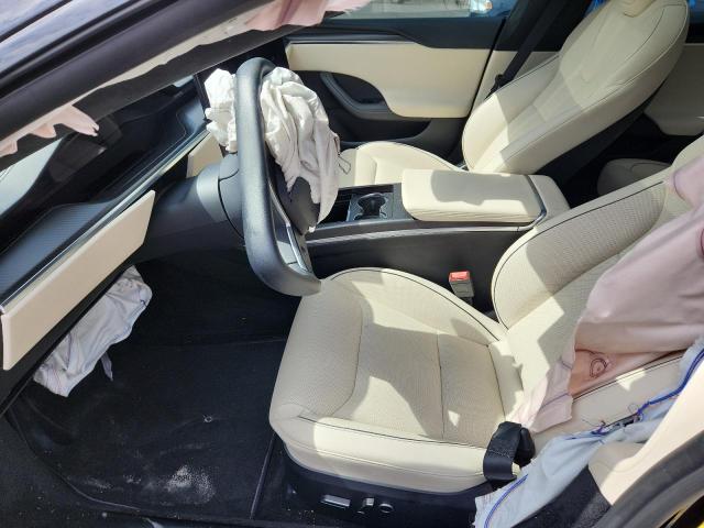 5YJSA1E68PF517812 - 2023 TESLA MODEL S შავი ფოტო 7