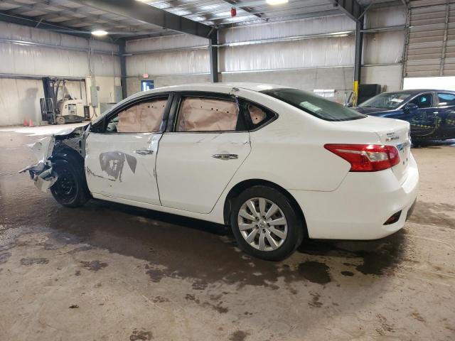 3N1AB7AP2GY230676 - 2016 NISSAN SENTRA S WHITE photo 2