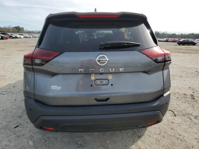 5N1AT3AA8MC783959 - 2021 NISSAN ROGUE S GRAY photo 6