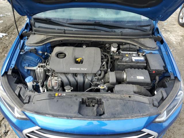 5NPD84LF6HH170024 - 2017 HYUNDAI ELANTRA SE BLUE photo 11