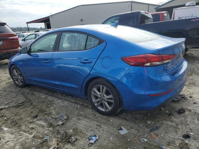 5NPD84LF6HH170024 - 2017 HYUNDAI ELANTRA SE BLUE photo 2