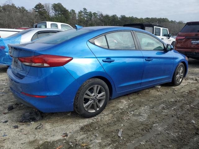 5NPD84LF6HH170024 - 2017 HYUNDAI ELANTRA SE BLUE photo 3