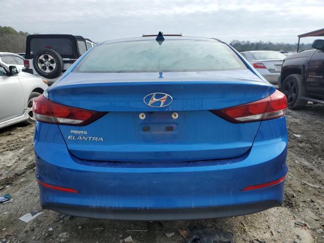 5NPD84LF6HH170024 - 2017 HYUNDAI ELANTRA SE BLUE photo 6