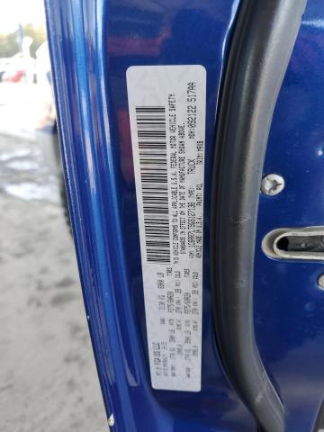 1C6RR7LT9GS127136 - 2016 RAM 1500 SLT BLUE photo 12