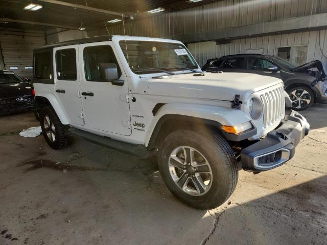 1C4HJXEG6JW216240 - 2018 JEEP WRANGLER UNLIMITED SAHARA Ақ фото 4