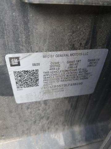 1G1ZB5ST3LF155190 - 2020 CHEVROLET MALIBU LS 绿色 照片 13