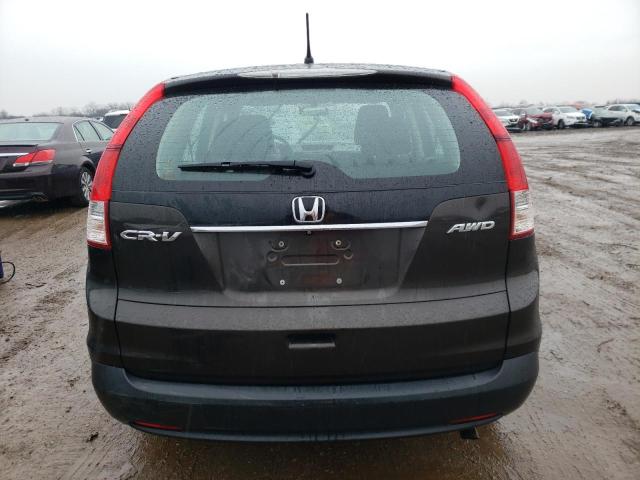 2HKRM4H38EH717998 - 2014 HONDA CR-V LX BROWN photo 6