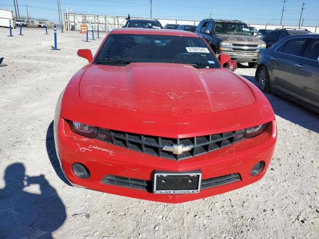 2G1FA1E38C9142051 - 2012 CHEVROLET CAMARO LS RED photo 5