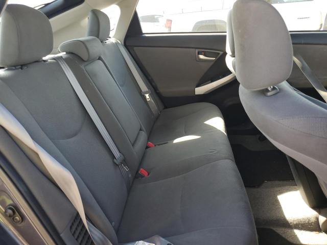 JTDKN3DP6C3028830 - 2012 TOYOTA PRIUS PLUG Մոխրագույն լուսանկար 10