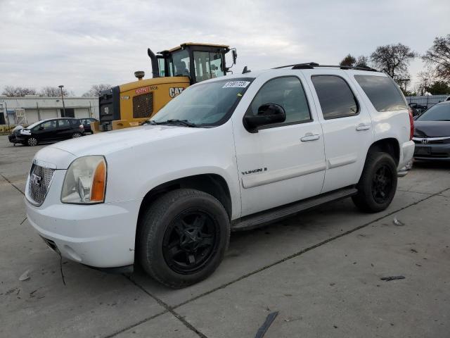 1GKFK13027R128868 - 2007 GMC YUKON WHITE photo 1