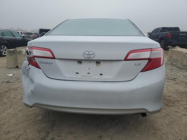 4T4BF1FK7CR267902 - 2012 TOYOTA CAMRY BASE SILVER photo 6