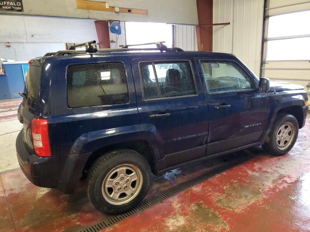 1C4NJRBBXDD231816 - 2013 JEEP PATRIOT SPORT BLUE photo 3