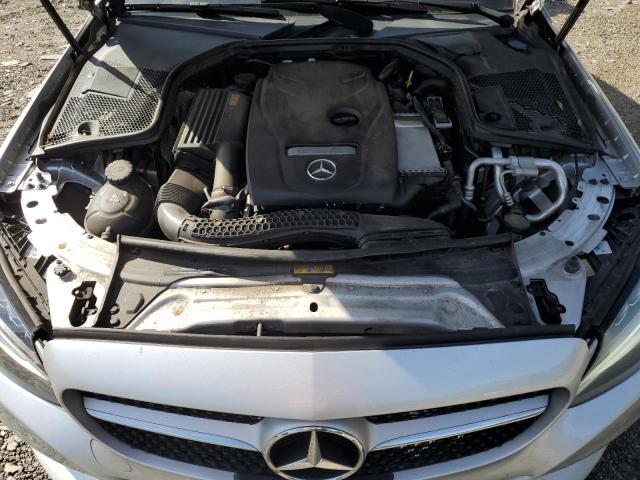 WDDWJ4KB5HF466227 - 2017 MERCEDES-BENZ C 300 4MATIC SILVER photo 11