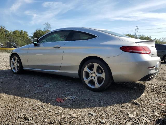 WDDWJ4KB5HF466227 - 2017 MERCEDES-BENZ C 300 4MATIC SILVER photo 2