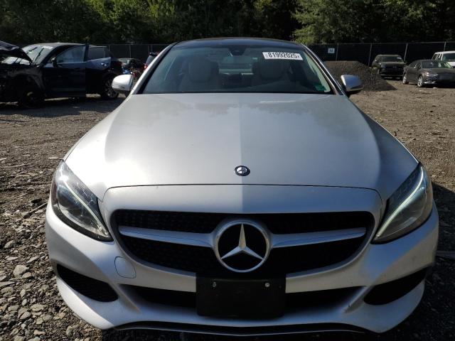WDDWJ4KB5HF466227 - 2017 MERCEDES-BENZ C 300 4MATIC SILVER photo 5