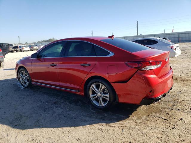 5NPE34AF6KH821567 - 2019 HYUNDAI SONATA LIMITED RED photo 2