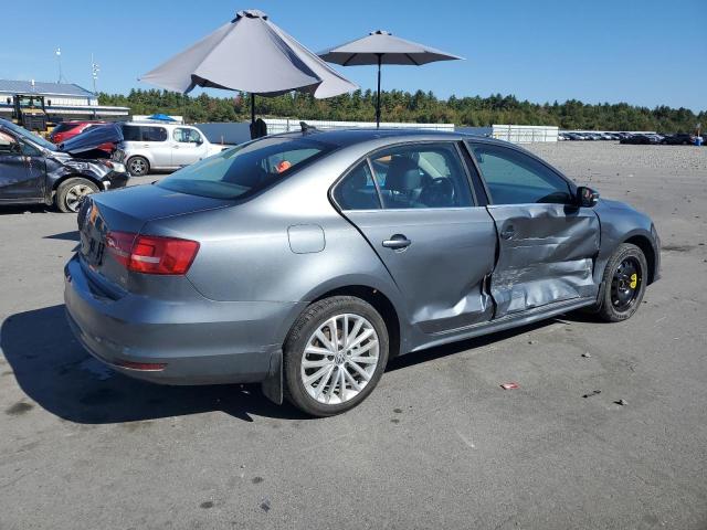 3VWD17AJ8FM225963 - 2015 VOLKSWAGEN JETTA SE GRAY photo 3