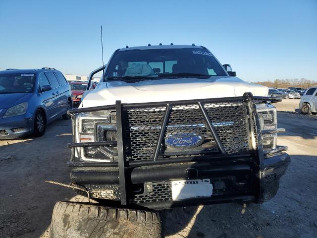 1FT8W2BT7NED72675 - 2022 FORD F250 SUPER DUTY WHITE photo 5
