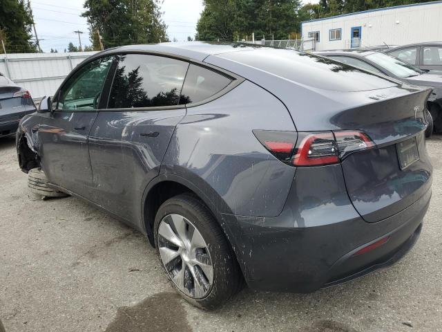 7SAYGDEE8NF308667 - 2022 TESLA MODEL Y Szary zdjęcie 2
