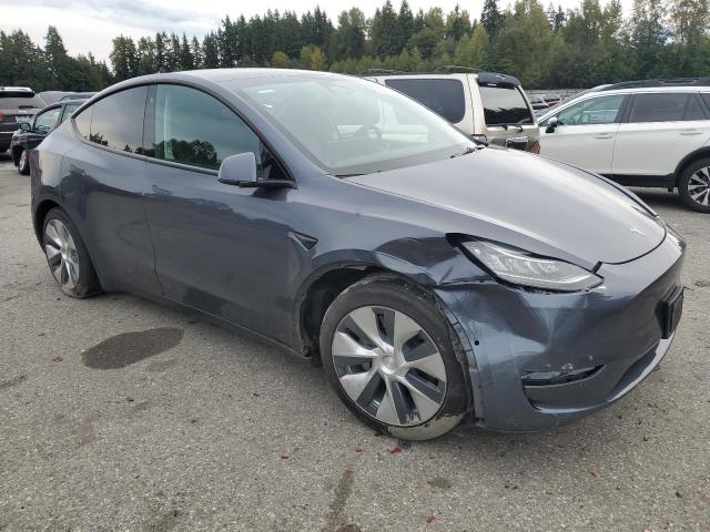 7SAYGDEE8NF308667 - 2022 TESLA MODEL Y Szary zdjęcie 4