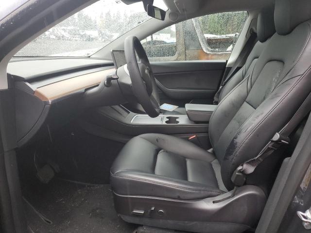 7SAYGDEE8NF308667 - 2022 TESLA MODEL Y Szary zdjęcie 7