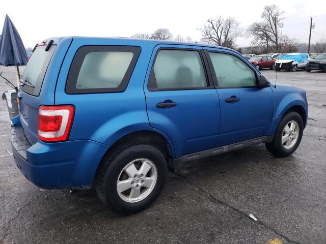 1FMCU0C78CKA14484 - 2012 FORD ESCAPE XLS BLUE photo 3