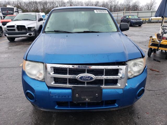 1FMCU0C78CKA14484 - 2012 FORD ESCAPE XLS BLUE photo 5