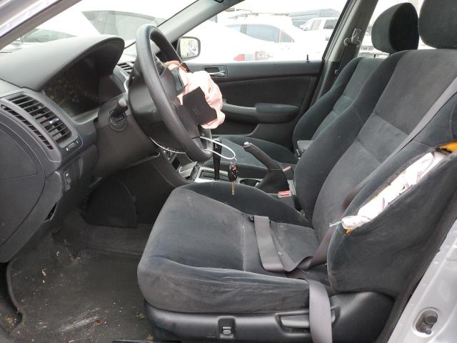 1HGCM56755A044629 - 2005 HONDA ACCORD EX SILVER photo 7