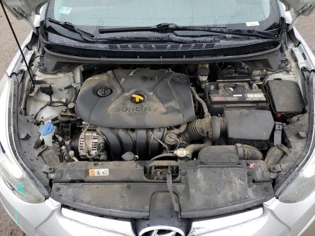 5NPDH4AE9GH658618 - 2016 HYUNDAI ELANTRA SE SILVER photo 11