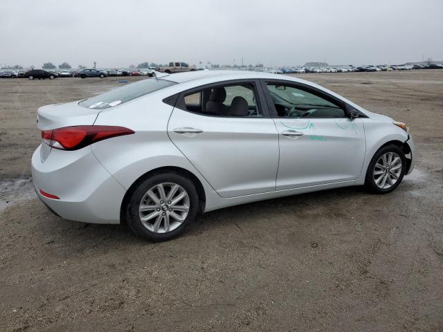 5NPDH4AE9GH658618 - 2016 HYUNDAI ELANTRA SE SILVER photo 3