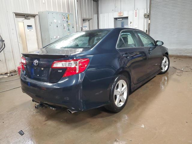 4T1BF1FK8EU317297 - 2014 TOYOTA CAMRY L BLUE photo 3