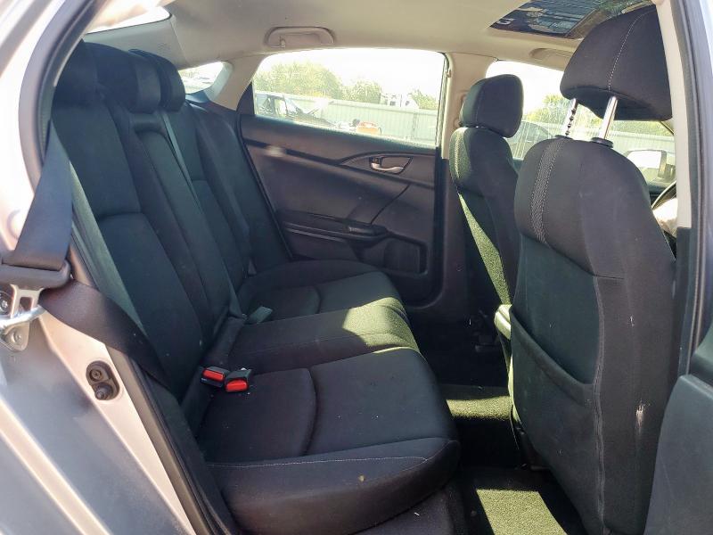 JHMFC1F31KX003491 - 2019 HONDA CIVIC EX Srebrny zdjęcie 10