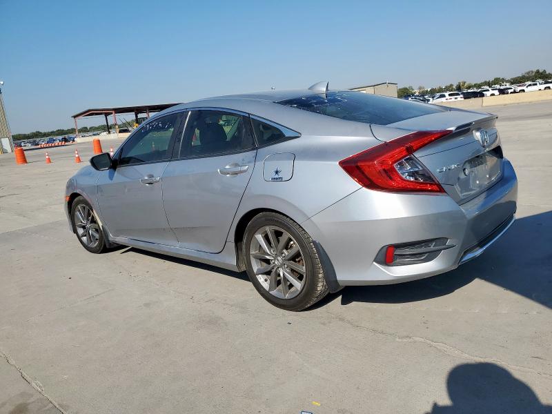 JHMFC1F31KX003491 - 2019 HONDA CIVIC EX Srebrny zdjęcie 2