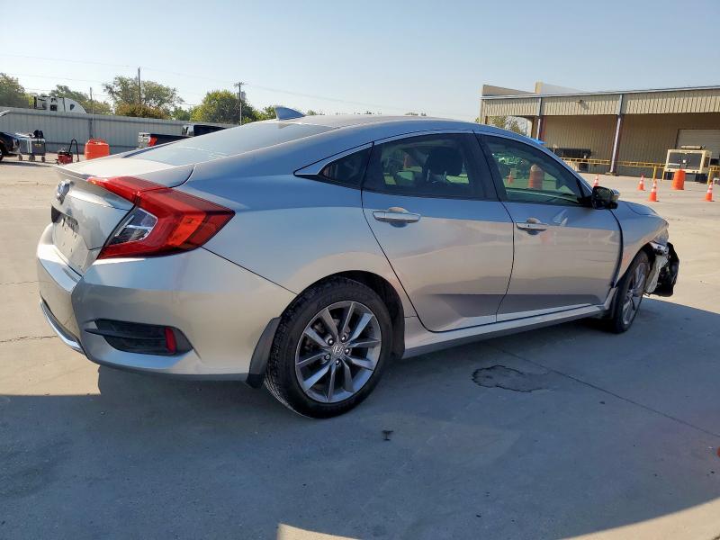 JHMFC1F31KX003491 - 2019 HONDA CIVIC EX Srebrny zdjęcie 3